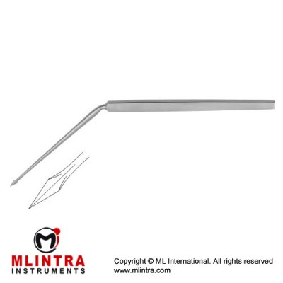 Politzer Tympanum Needle Stainless Steel, 15.5 cm - 6" Politzer Tympanum Needle Stainless Steel, 15.5 cm - 6"